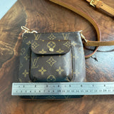 The Junco Crossbody - Vintage LV Monogram in Vachetta