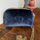 The Junco Crossbody Bag - Blue Velvet Dior