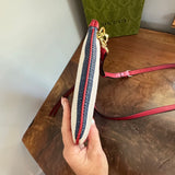 The Junco Crossbody - Red/White/Blue Vintage Gucci GG