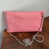 The Junco Crossbody Bag - Pink Suede in Dior