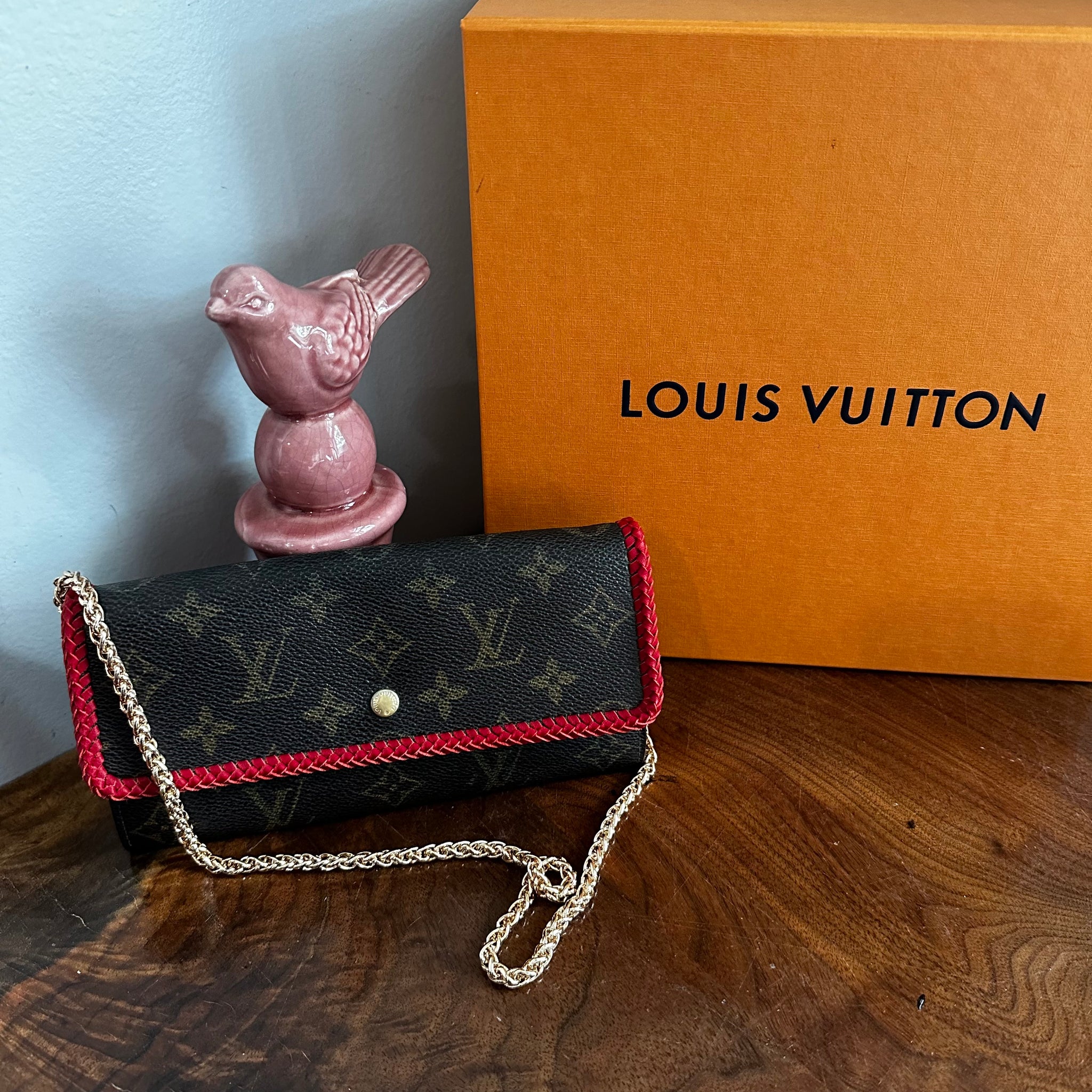 LOUIS VUITTON Vintage 1988 Monogram Wallet | 80s Louis Vuitton