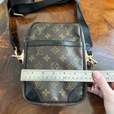 The Macaw - LV Monogram Crossbody Bag in Black