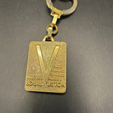 Authentic LV Louis Vuitton Malletier Keychain/Purse Charm