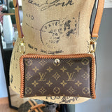 The Cygnet Crossbody - Vintage LV Monogram in Vachetta