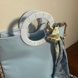 The Junco Crossbody Bag - Light Blue CELINE