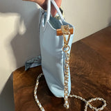 The Junco Crossbody Bag - Light Blue CELINE