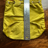 The Junco Pouch - Vintage Prada in Chartreuse