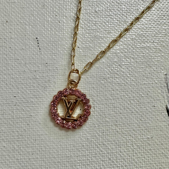 Louis Vuitton Clover drop ReWorked charm necklace – Luxreloved