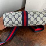 The Junco - Navy Vintage Gucci GG Crossbody