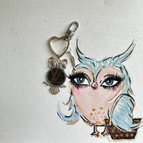 Owl Always Love You Keychain/Purse Charm