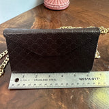 The Weebill Crossbody - Vintage Gucci in Brown (Larger Version)