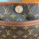 The Chat Crossbody Bag - Vintage Monogram in Tan