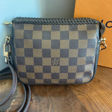 The Junco Crossbody Bag - Vintage Damier Ebene