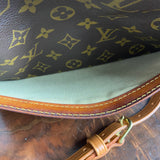 The Chat Crossbody Bag - Vintage Monogram in Tan