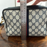 The Junco - Navy Vintage Gucci GG Crossbody