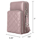 The Hummingbird - Cell Phone Crossbody Bag