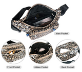 Leopard Fanny Pack Bag