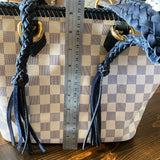 The Blue Jay - Vintage Damier Azur Shoulder Bag