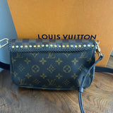 The Junco - Vintage Damier/Monogram Mix Crossbody Bag