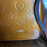 The Albatross Shoulder Bag in Bronze Vernis