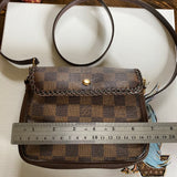 The Junco - Vintage Damier Crossbody Bag