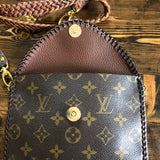 The Falcon - Full Monogram Vintage Wristlet/Crossbody/Clutch