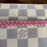 The Falcon - Damier Azur and Pink Small Crossbody