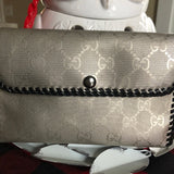 The Wren - Silver GG Vintage Wristlet/Crossbody/Clutch Bag