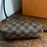 The Junco Crossbody Bag - Vintage Damier in Brown