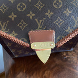 The Kingfisher Crossbody - Vintage Monogram in Whiskey