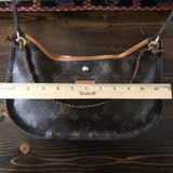 The Peacock - Vintage Monogram Tote with Monogram Strap