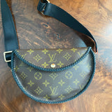 The Dove - Vintage Monogram in Black Sling/Crossbody/Shoulder Bag