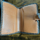 The Junco Bi-fold Short Wallet - Vintage Monogram in Chocolate