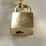 Authentic LV Padlock Keychain