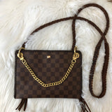 The Nuthatch - Vintage Damier Crossbody