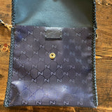 The Robin - Vintage GG Crossbody in Blue/Purple