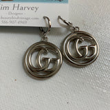 Silver GG Earrings