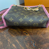 The Cygnet Crossbody - Vintage Monogram in Barbie Pink