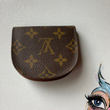 LV Monogram Coin Case