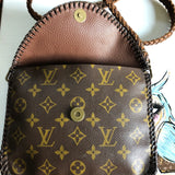 The Falcon - Full Monogram Vintage Wristlet/Crossbody/Clutch