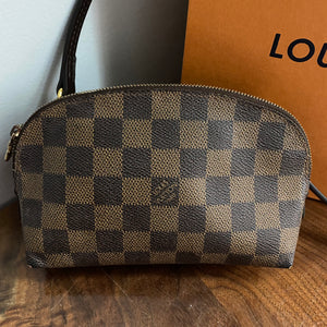 The Junco Crossbody Bag - Vintage Damier in Brown