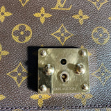 The Kingfisher - Vintage Monogram in Whiskey Crossbody