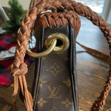 The Harrier Crossbody Bag in Tan Monogram