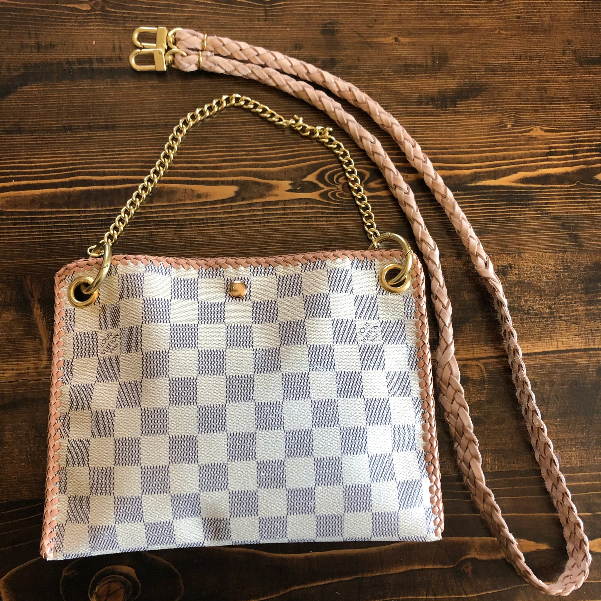AZUR NEVERFULL MM -w/BRAIDED STRAP, Luxury, Bags & Wallets on Carousell