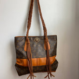 The Owl - Vintage Monogram Shoulder Bag