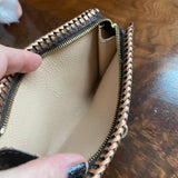 The Junco - Vintage Monogram Wristlet in Rose Gold