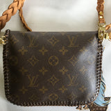 The Falcon - Full Monogram Vintage Wristlet/Crossbody/Clutch