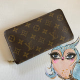 The Junco Zippy Wallet - Vintage Monogram