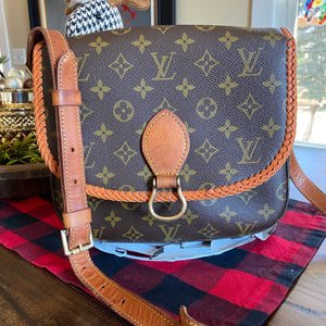 The Swift - Vintage Monogram in Tan Crossbody