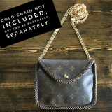 The Falcon - Full Monogram Vintage Wristlet/Crossbody/Clutch